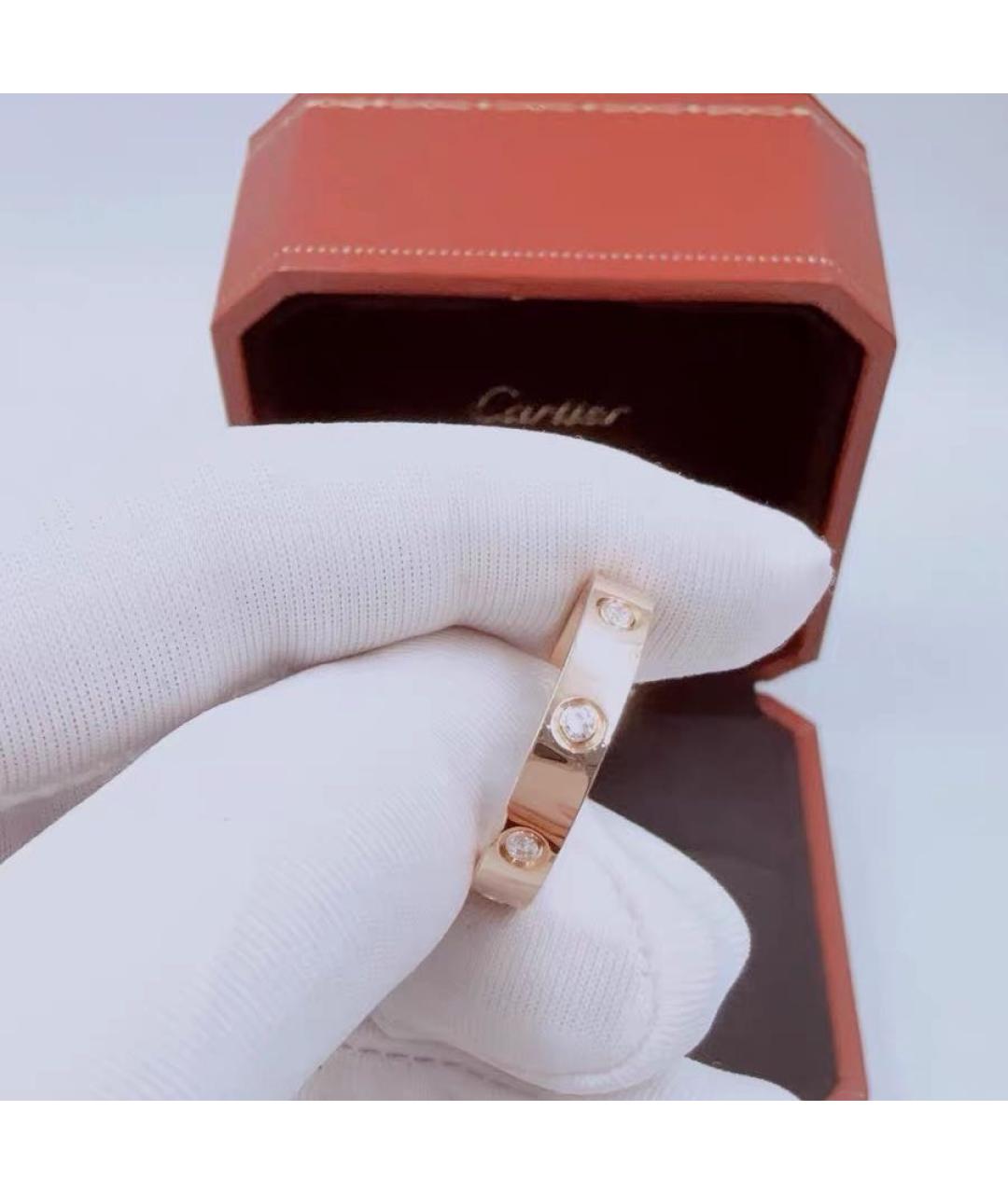 CARTIER Розовое кольцо из розового золота, фото 4
