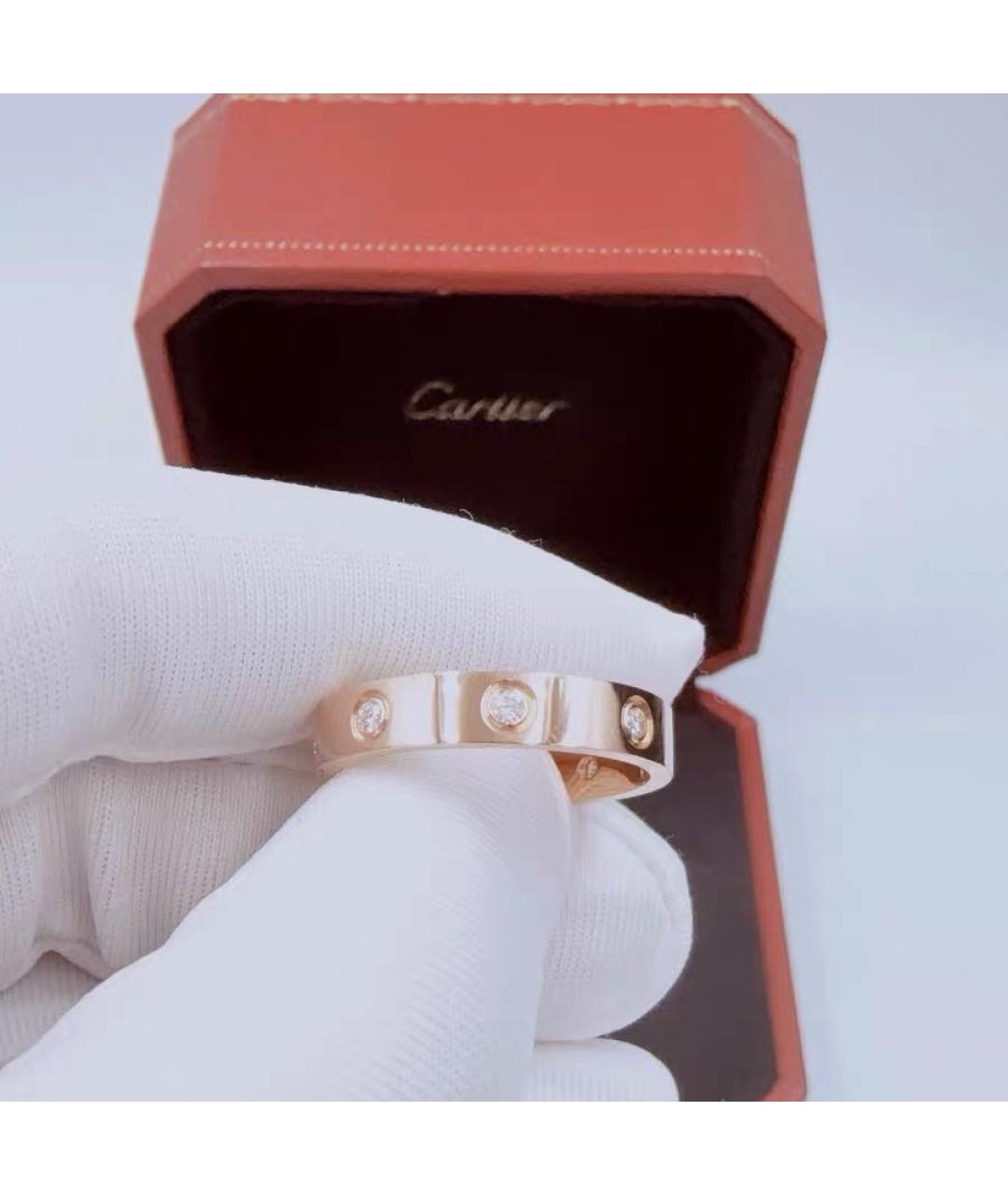 CARTIER Розовое кольцо из розового золота, фото 3