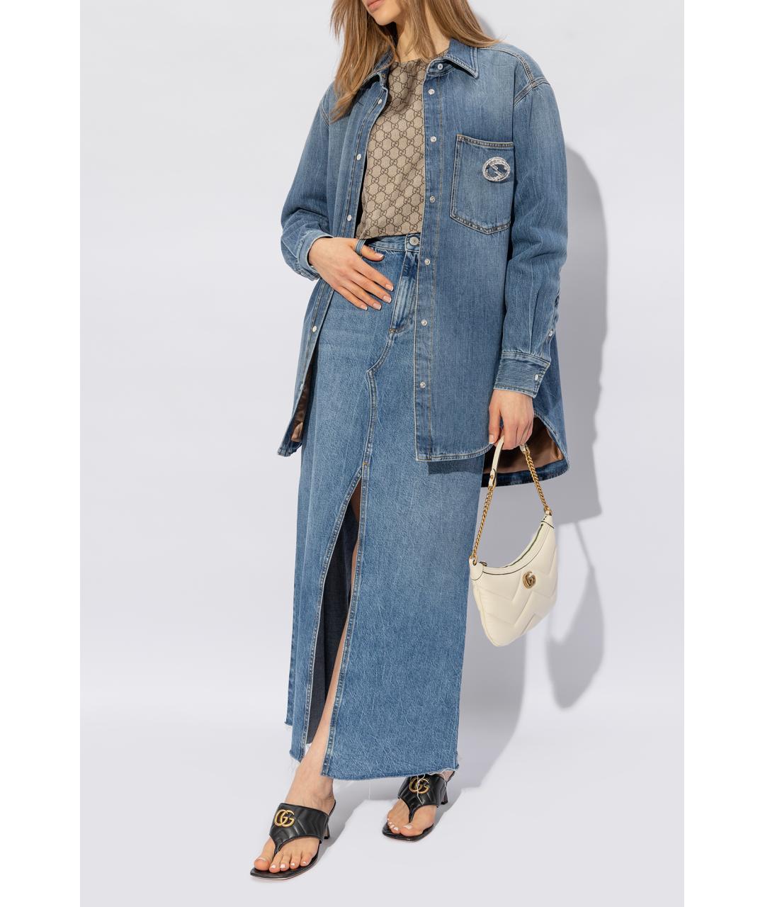 GUCCI Черные кожаные мюли, фото 5