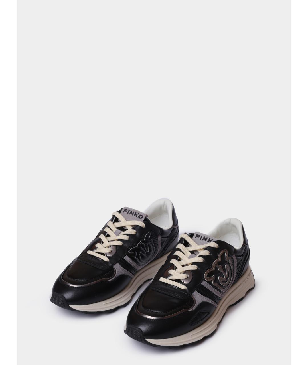PINKO Черные кроссовки, фото 2