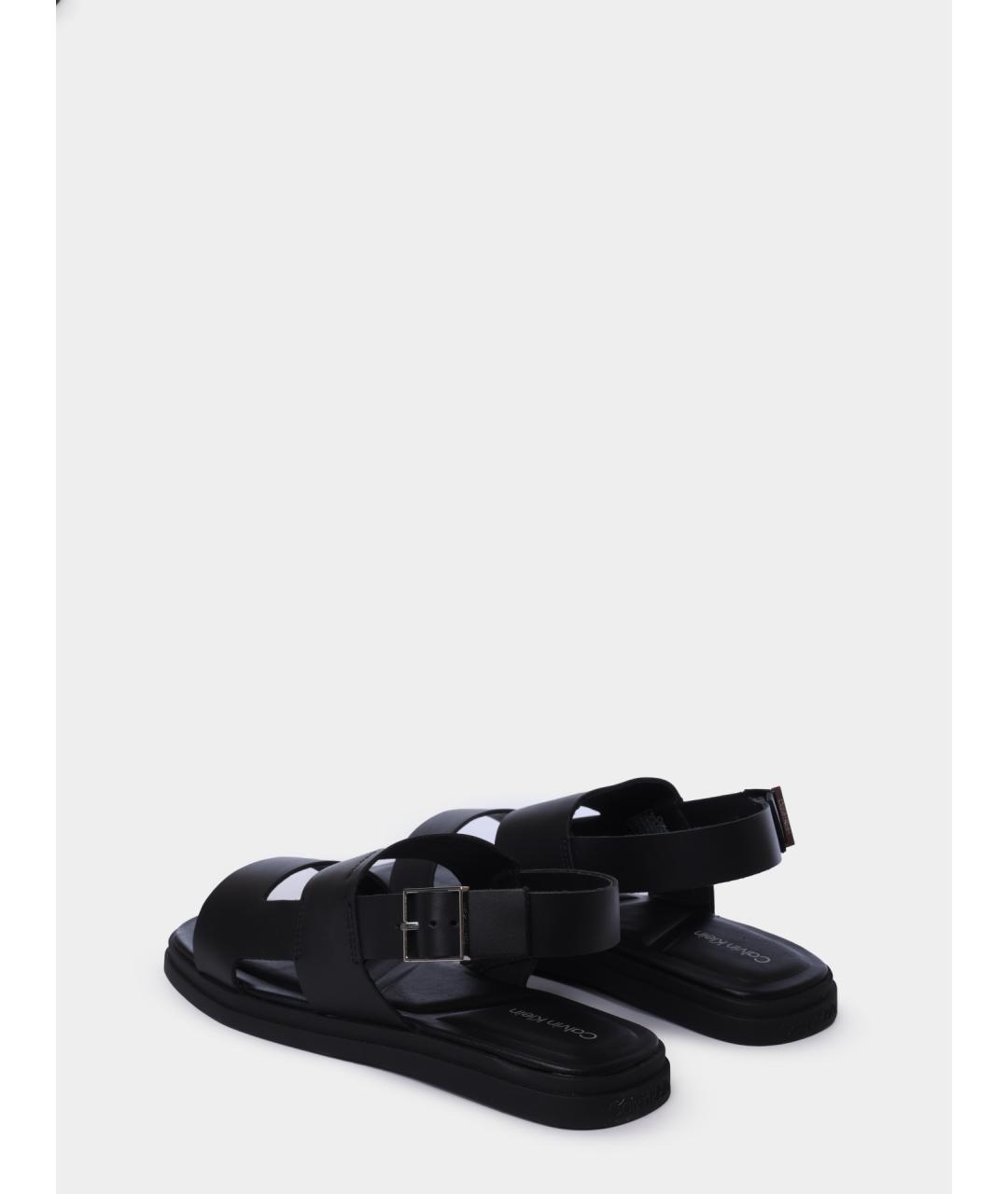 CALVIN KLEIN Черные сандалии, фото 5