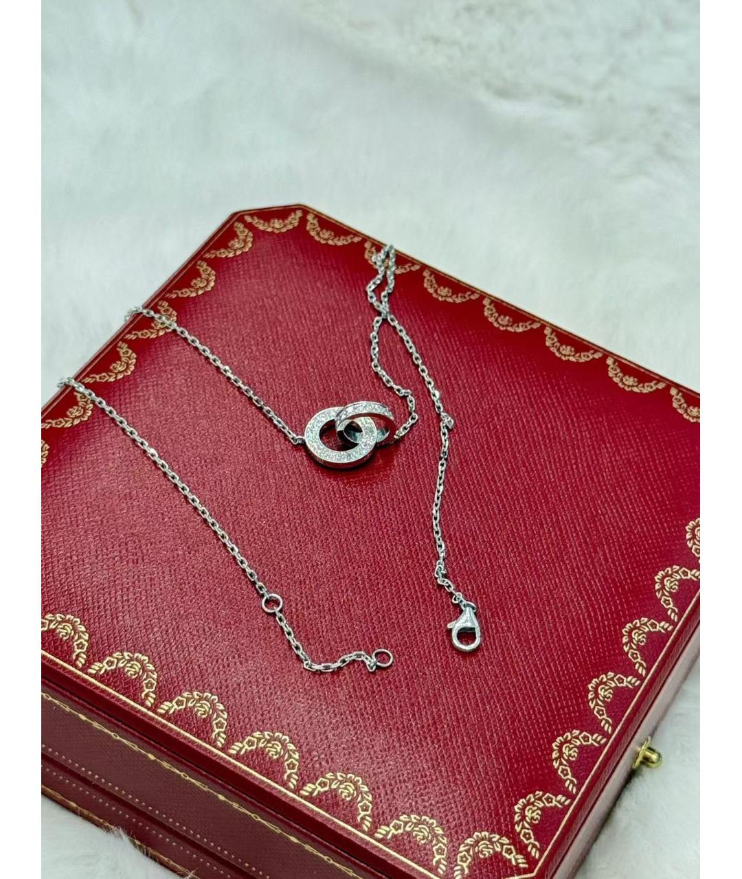 CARTIER Серебряная подвеска из белого золота, фото 4