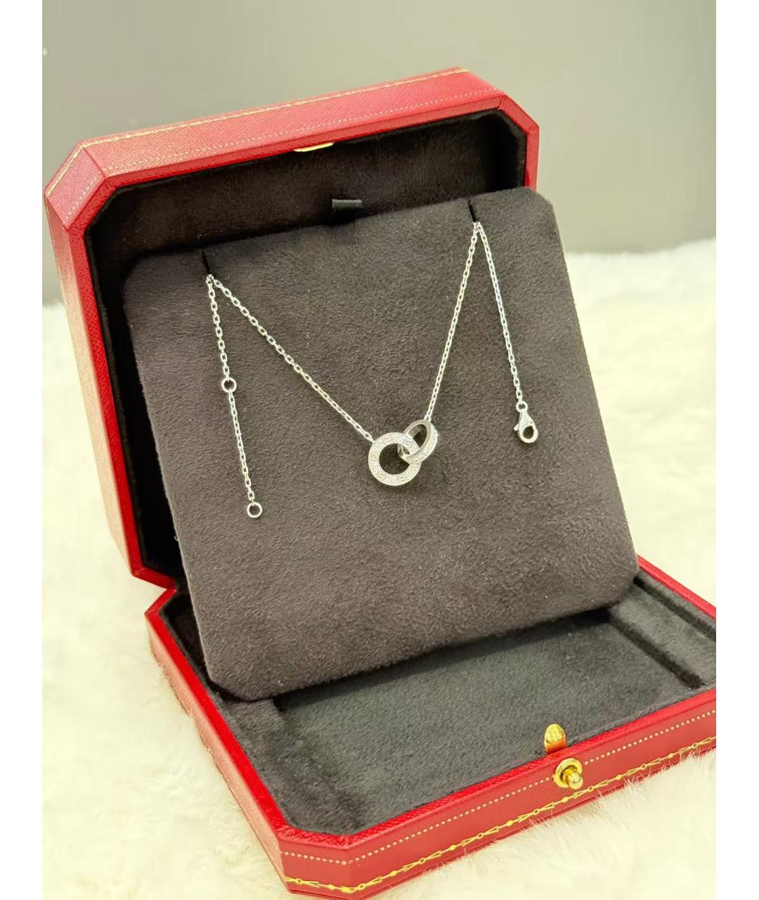 CARTIER Серебряная подвеска из белого золота, фото 2