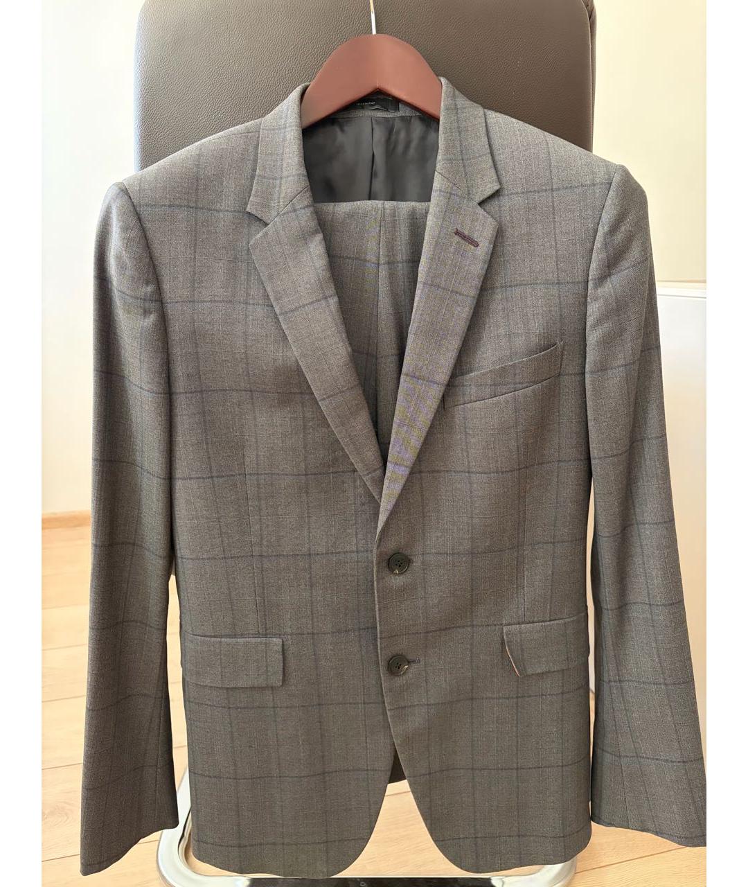 PAUL SMITH Серый классический костюм, фото 6