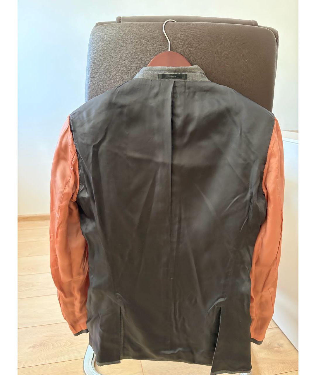 PAUL SMITH Серый классический костюм, фото 2