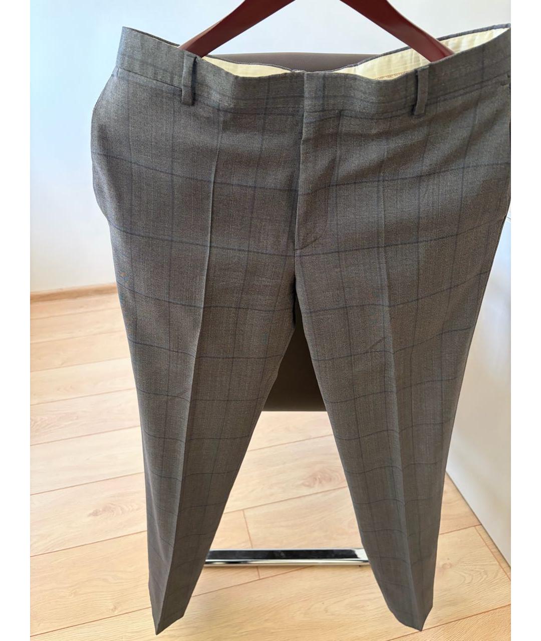 PAUL SMITH Серый классический костюм, фото 3