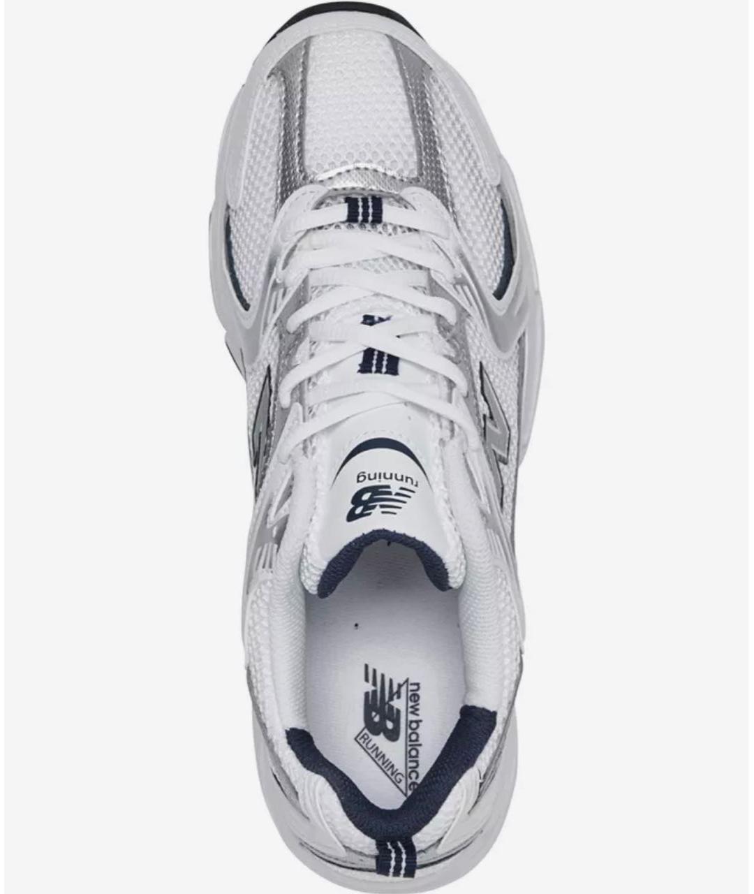 NEW BALANCE Белые низкие кроссовки / кеды, фото 3