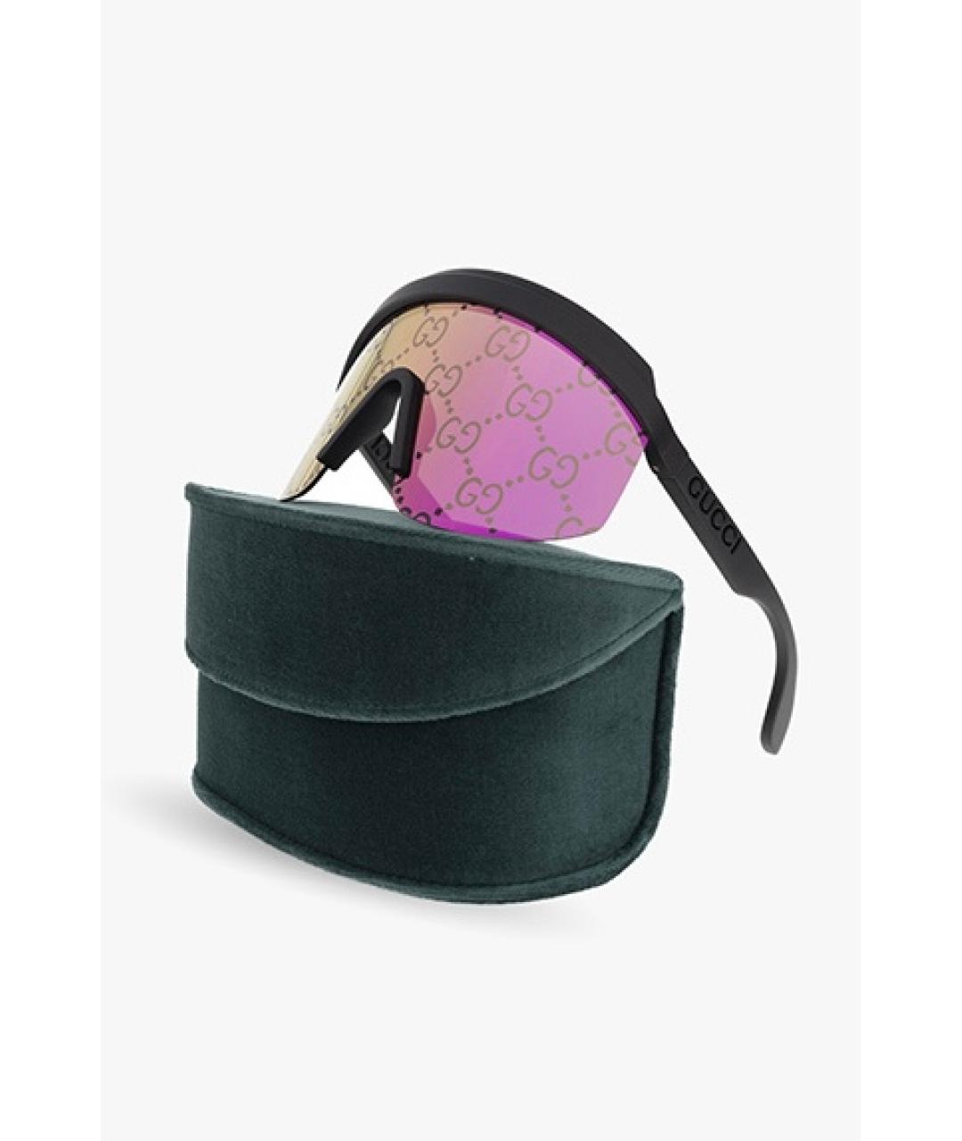 GUCCI Мульти пластиковые солнцезащитные очки, фото 3