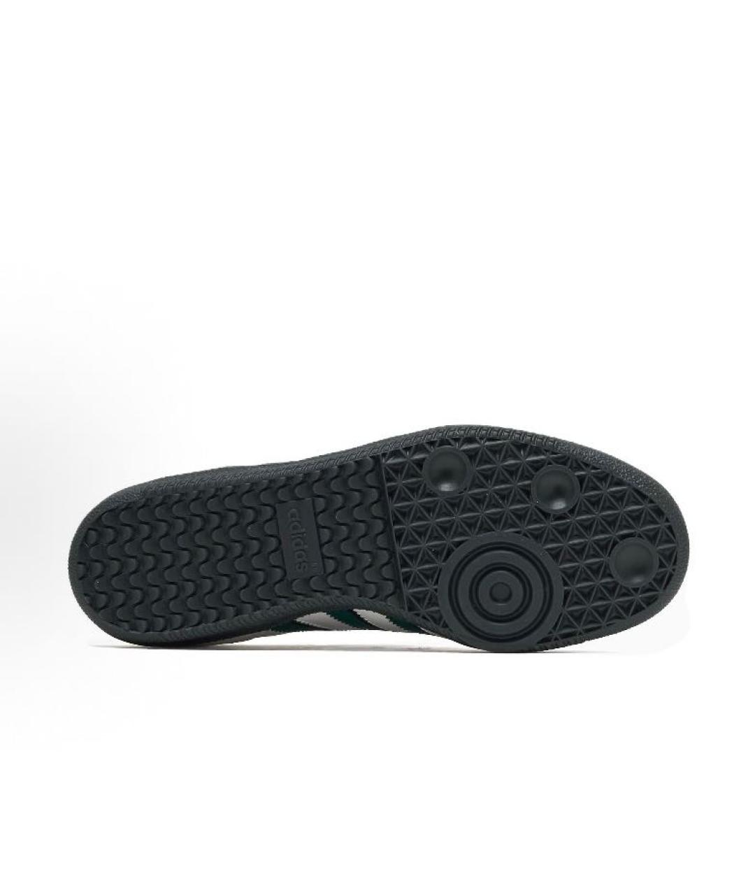 ADIDAS Белые кожаные низкие кроссовки / кеды, фото 5