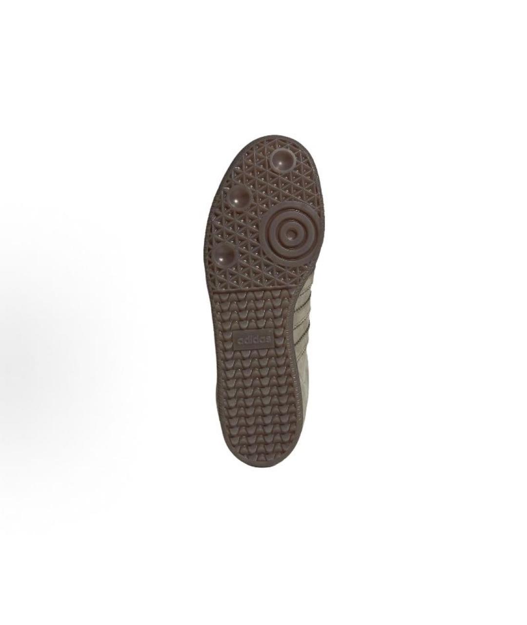 ADIDAS Хаки кожаные низкие кроссовки / кеды, фото 5