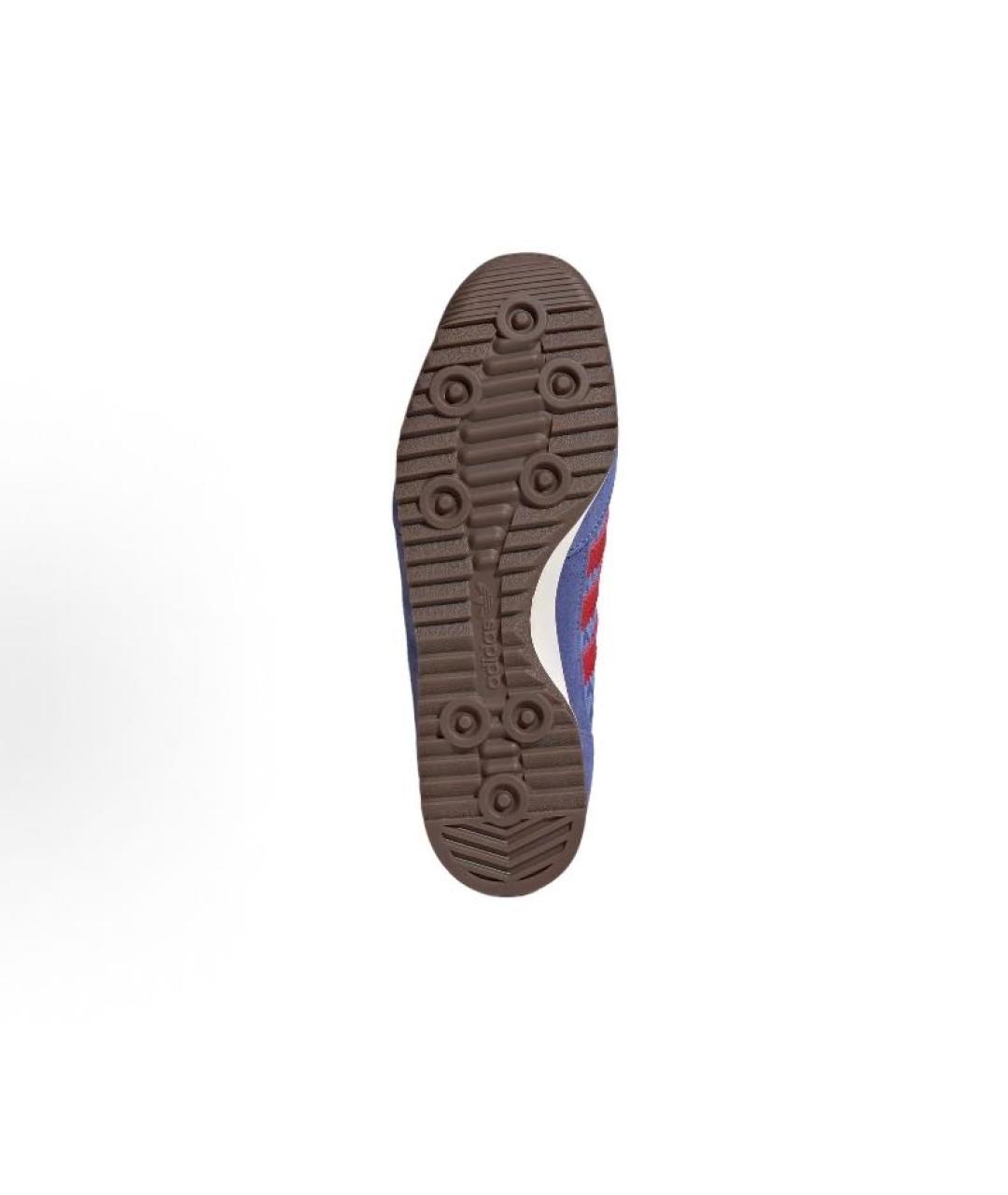 ADIDAS Синие текстильные низкие кроссовки / кеды, фото 6