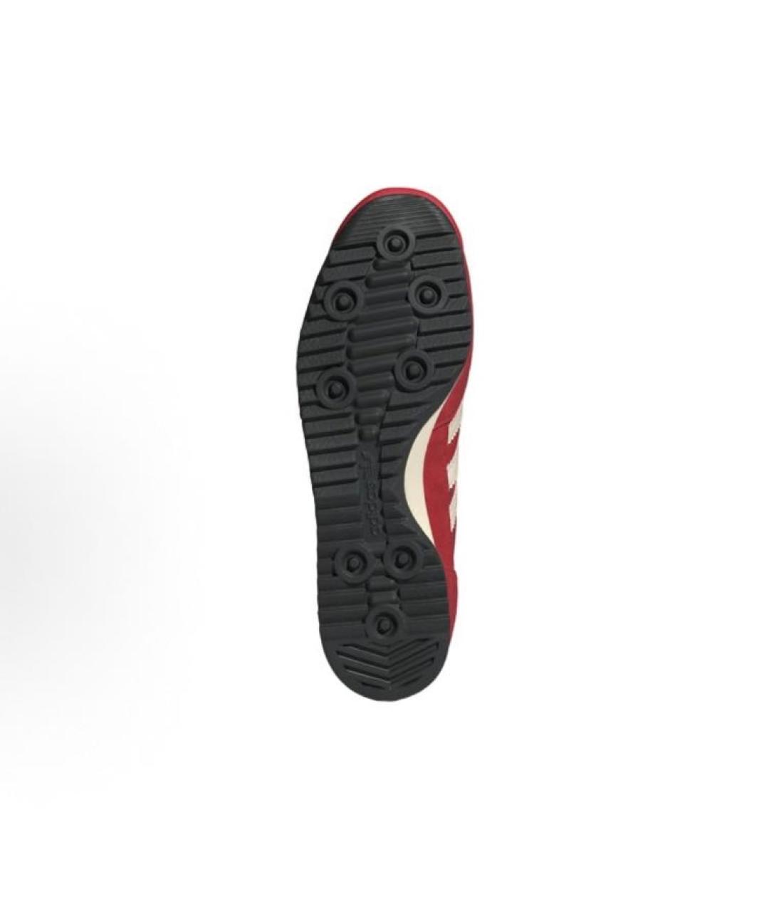 ADIDAS Красные текстильные низкие кроссовки / кеды, фото 5