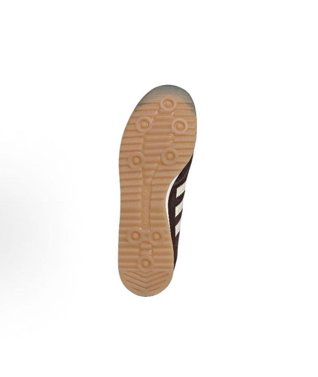 ADIDAS Коричневые замшевые низкие кроссовки / кеды, фото 5