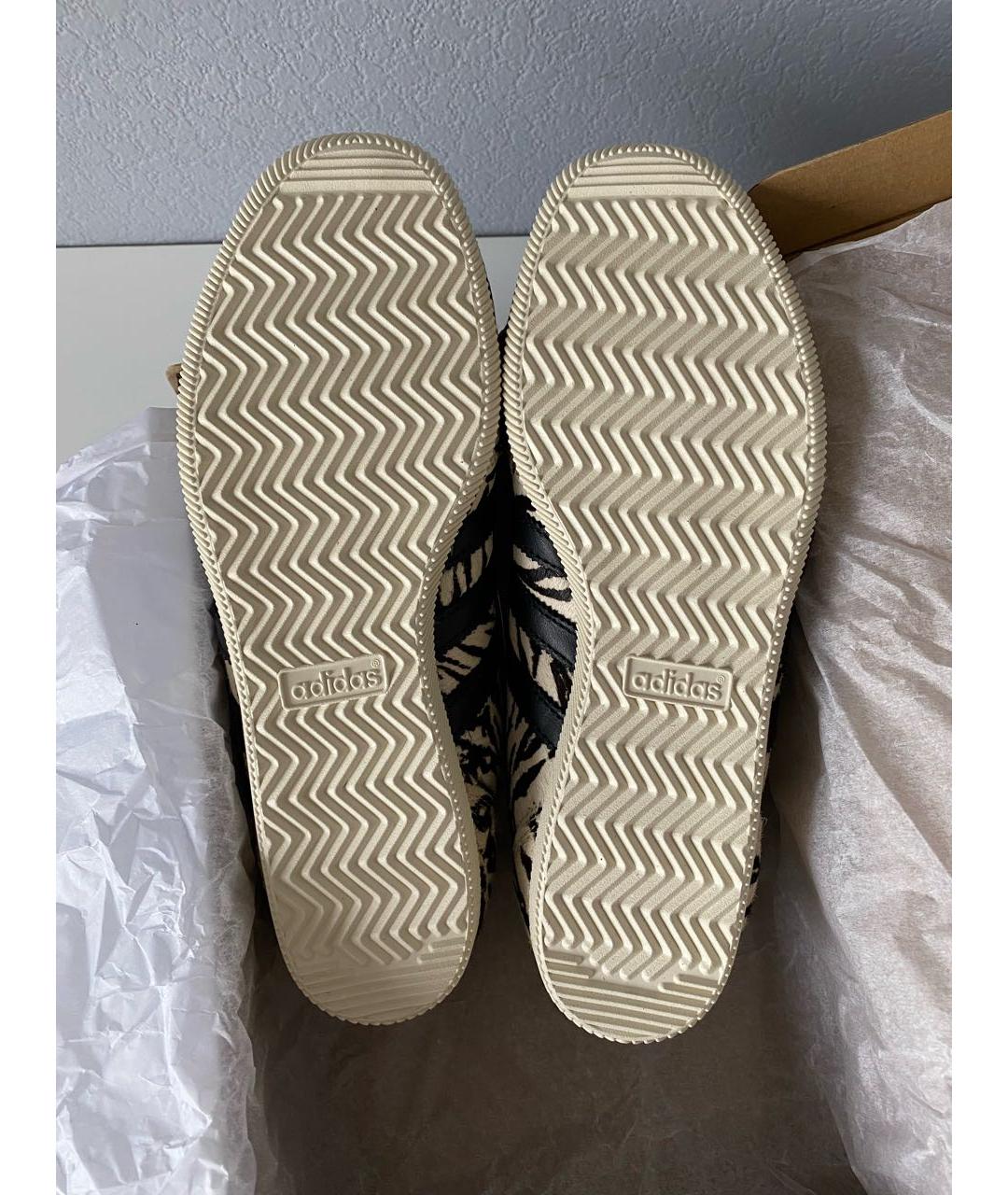 ADIDAS Бежевые текстильные низкие кроссовки / кеды, фото 6