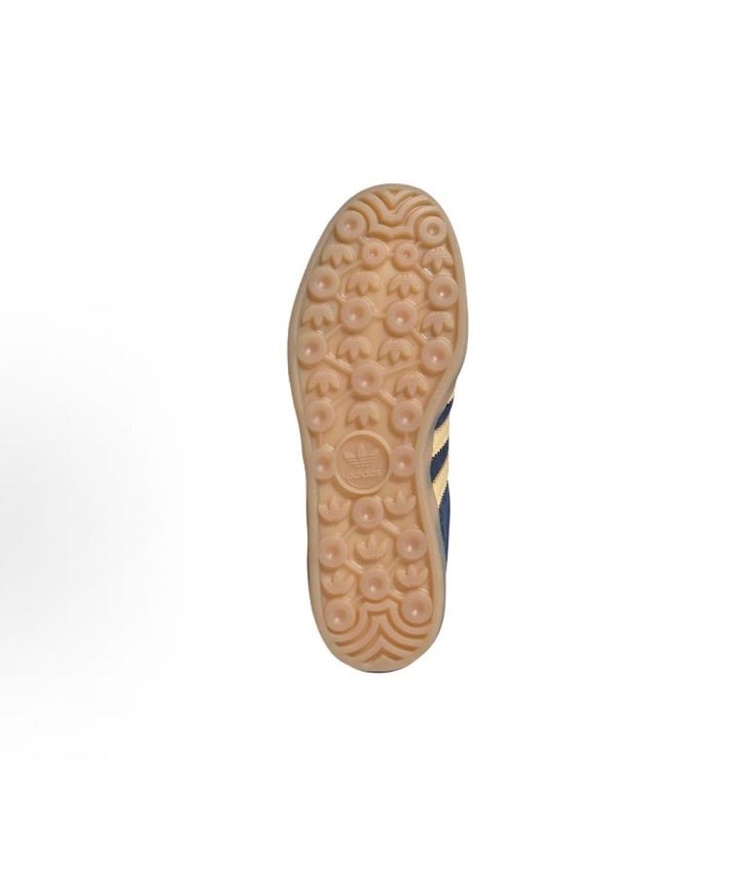 ADIDAS Темно-синие замшевые низкие кроссовки / кеды, фото 5