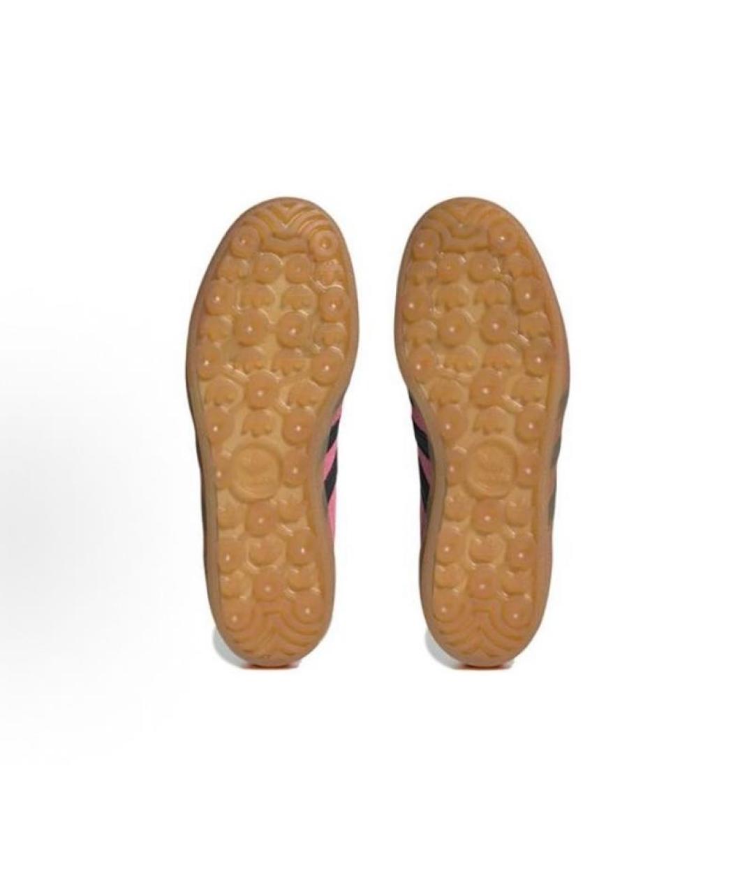 ADIDAS Коралловые замшевые низкие кроссовки / кеды, фото 5