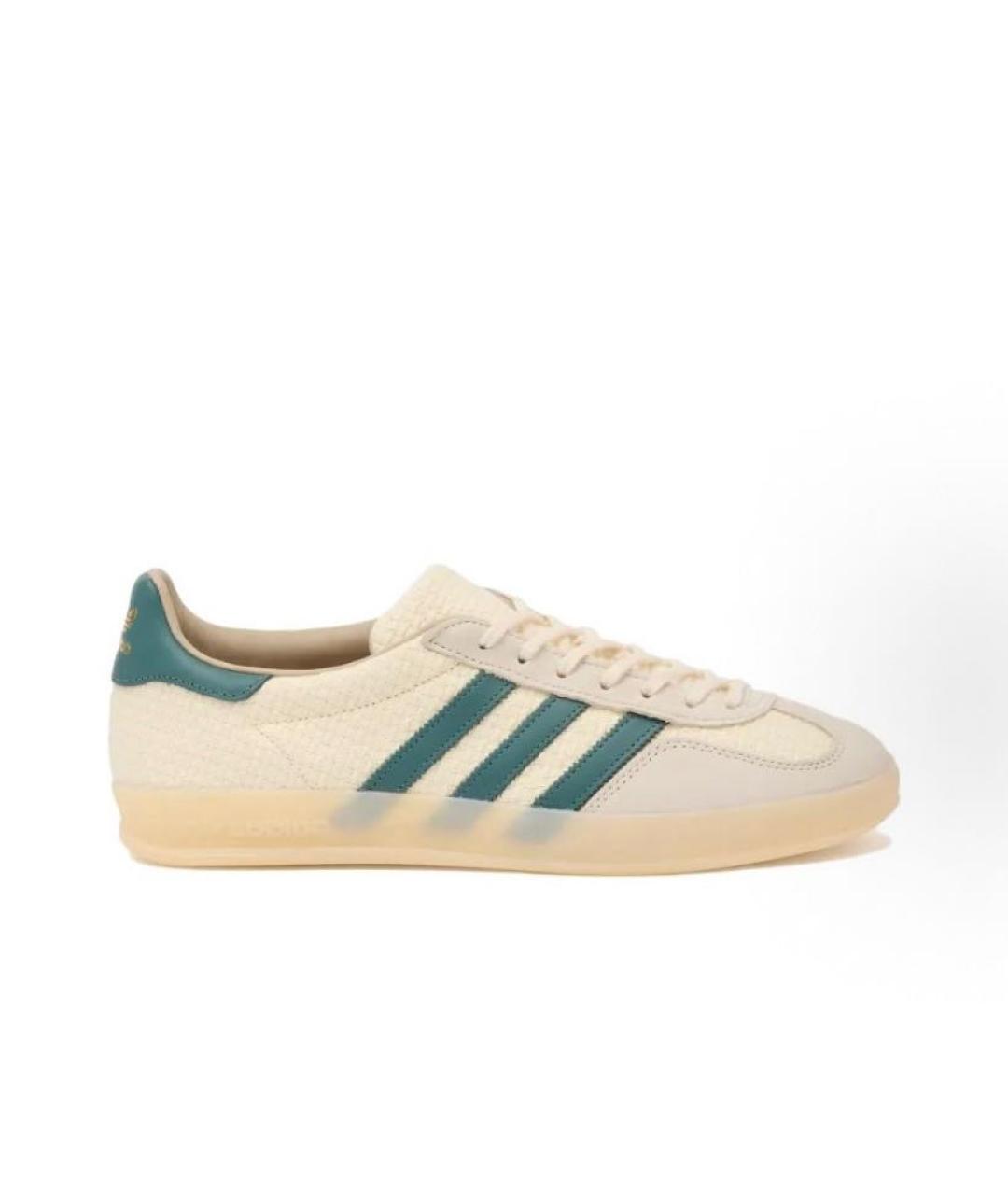 ADIDAS Бежевые текстильные низкие кроссовки / кеды, фото 4