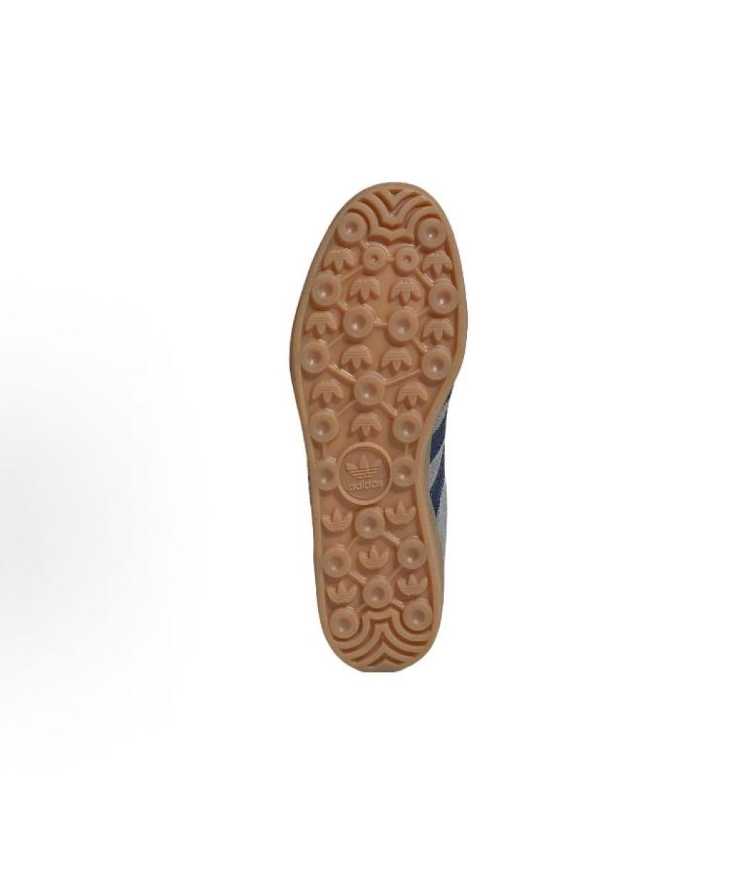 ADIDAS Антрацитовые замшевые низкие кроссовки / кеды, фото 6