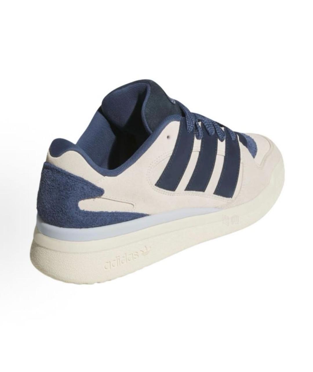 ADIDAS Бежевые замшевые низкие кроссовки / кеды, фото 4