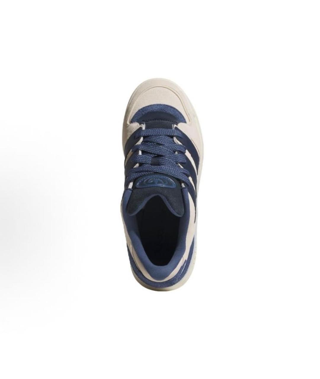 ADIDAS Бежевые замшевые низкие кроссовки / кеды, фото 5