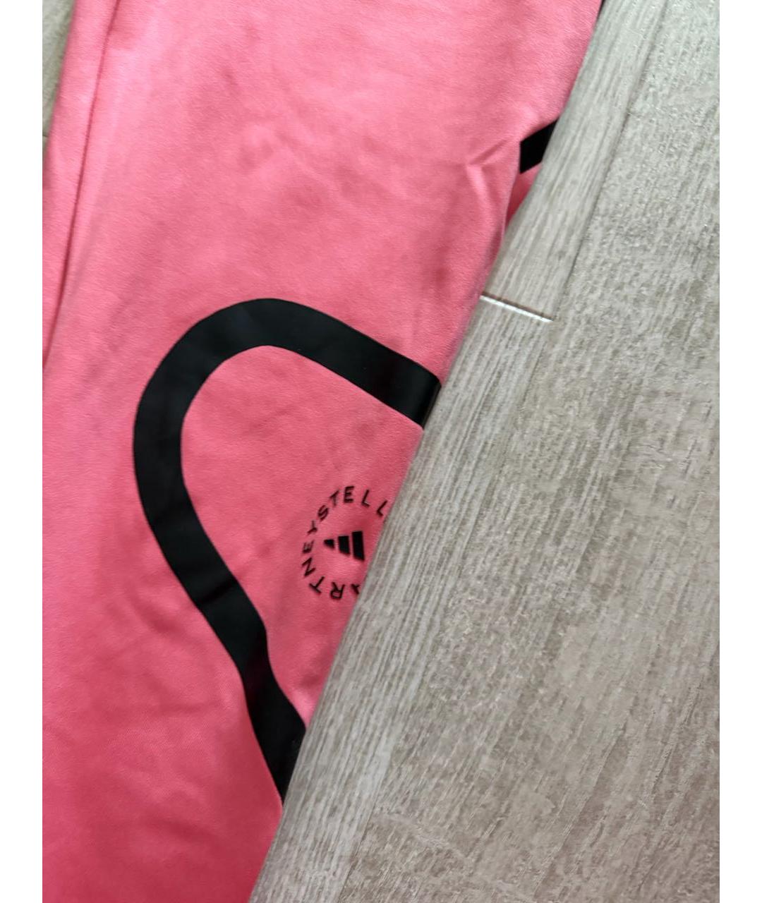 ADIDAS BY STELLA MCCARTNEY Розовые полиамидовые спортивные брюки и шорты, фото 7