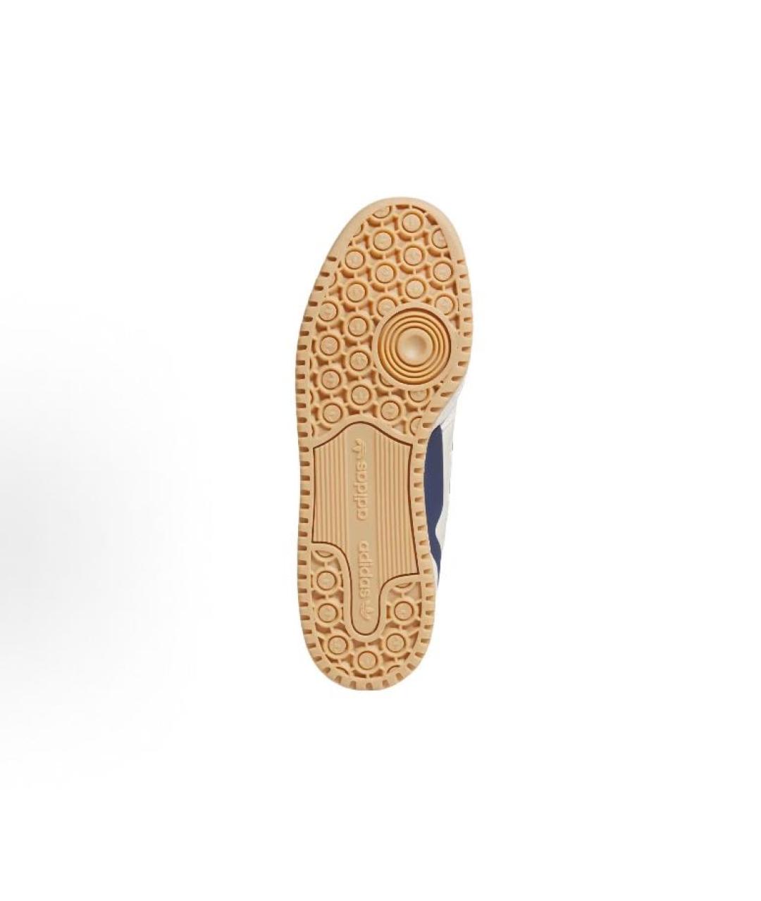 ADIDAS Белые кожаные низкие кроссовки / кеды, фото 4