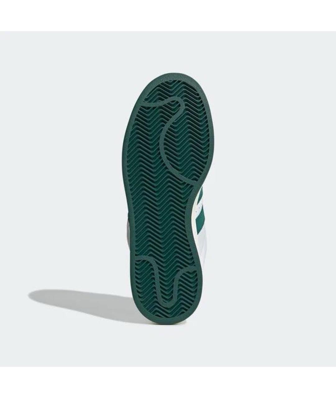 ADIDAS Белые кожаные низкие кроссовки / кеды, фото 6