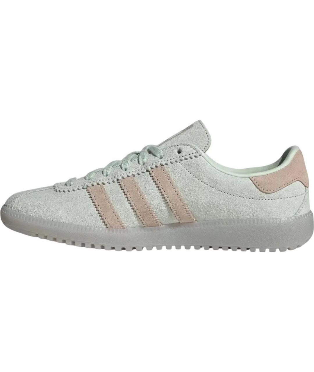 ADIDAS Серые замшевые низкие кроссовки / кеды, фото 2