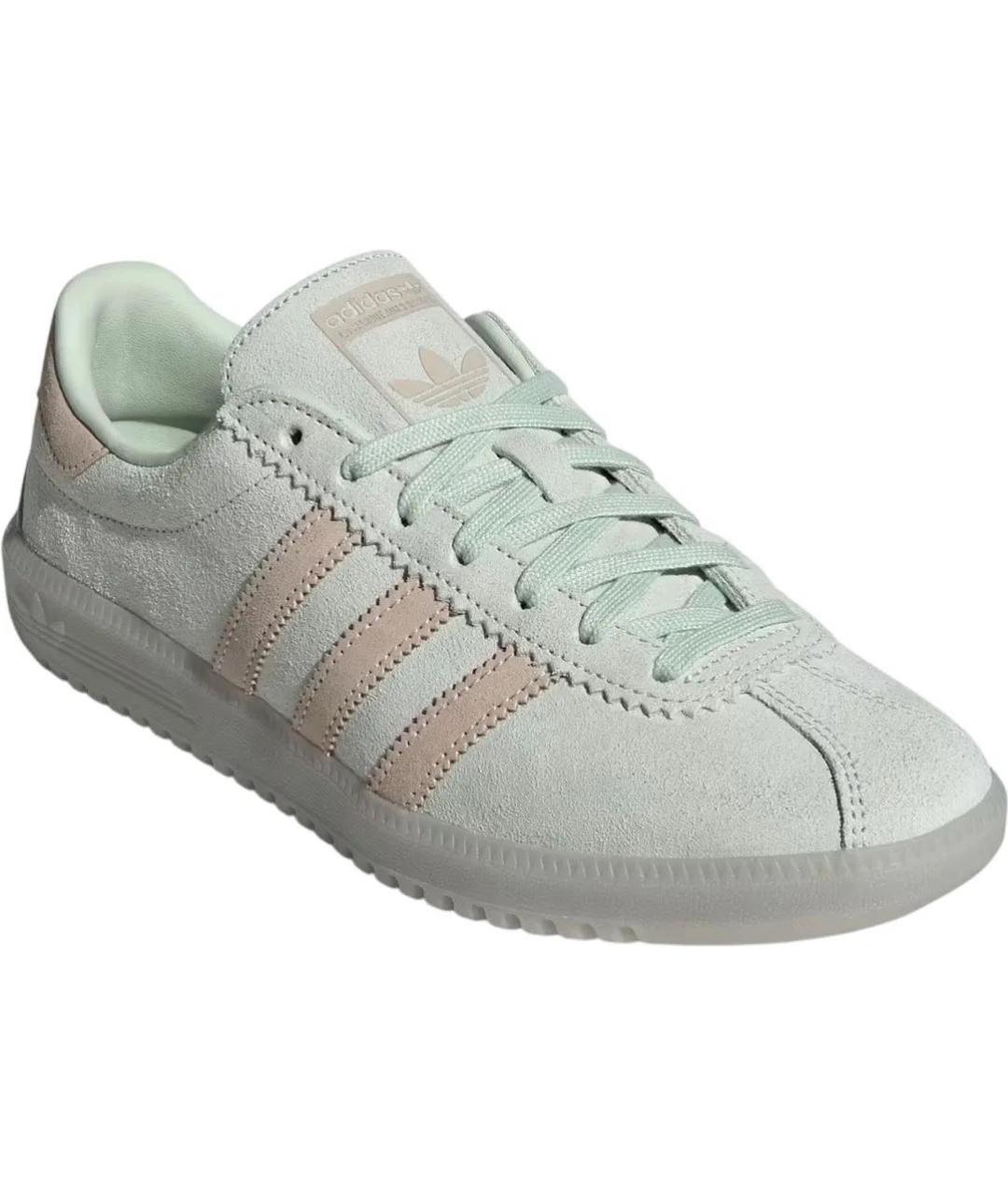 ADIDAS Серые замшевые низкие кроссовки / кеды, фото 3