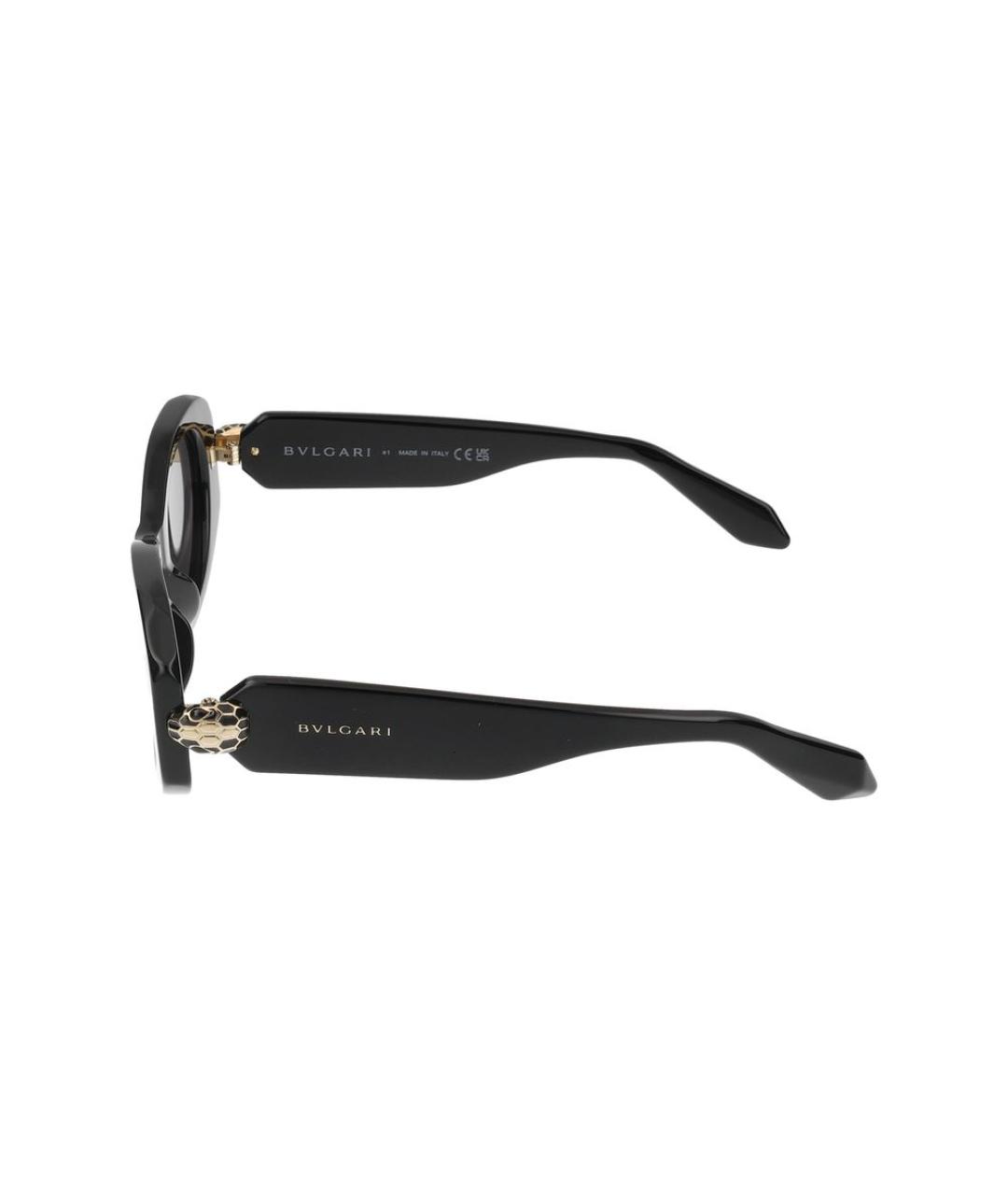 BVLGARI Черные солнцезащитные очки, фото 3