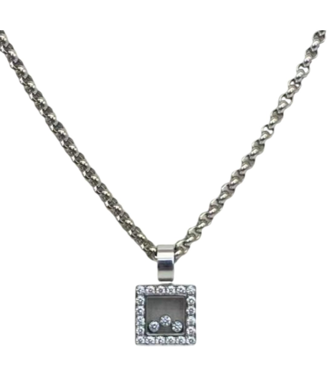 CHOPARD Серебряное колье из белого золота, фото 1