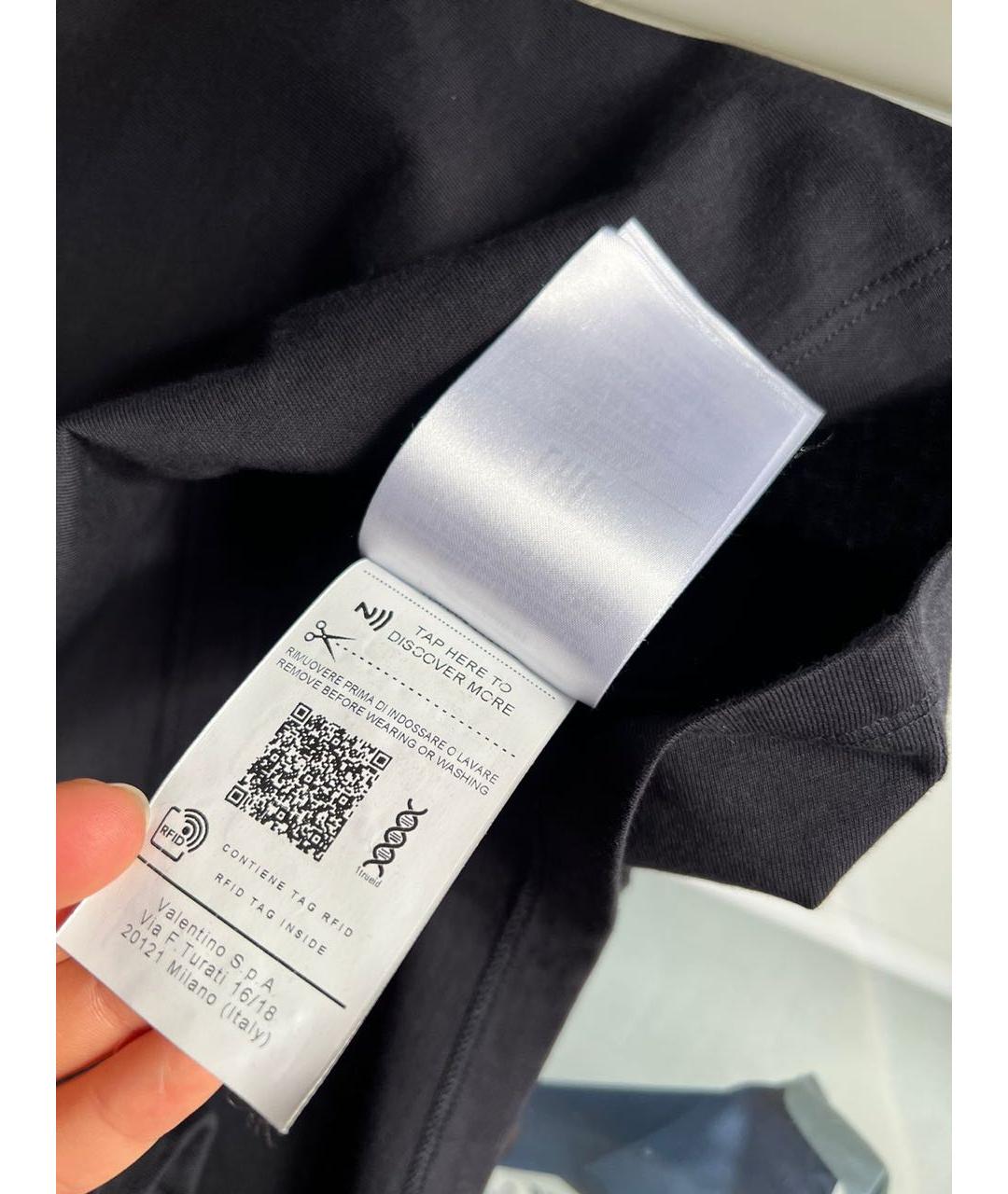 VALENTINO Черная футболка, фото 8
