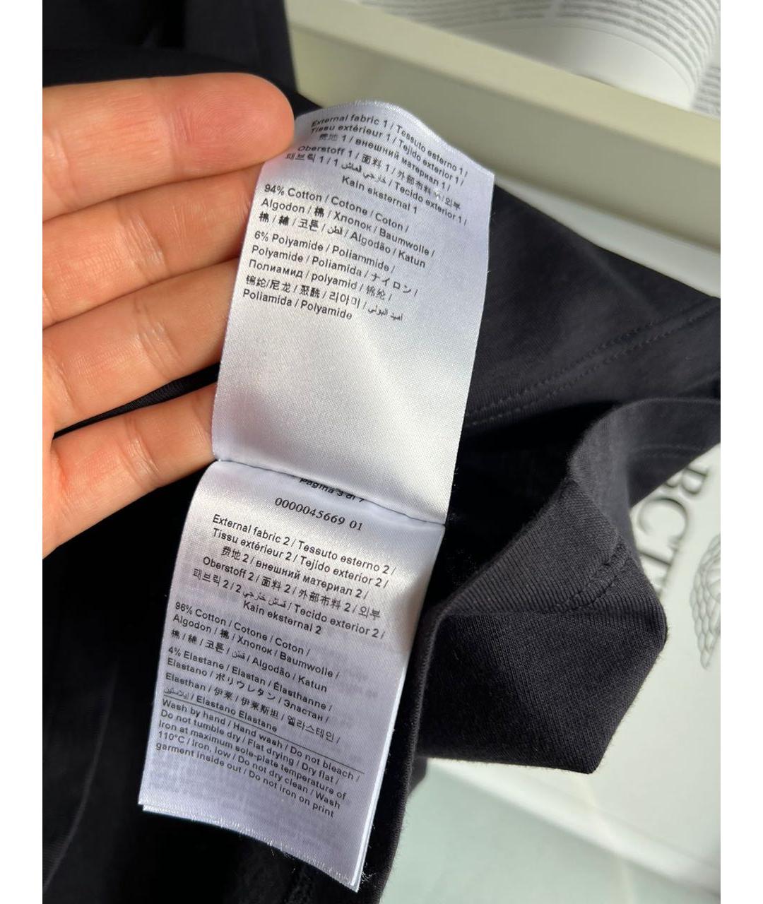 VALENTINO Черная футболка, фото 6