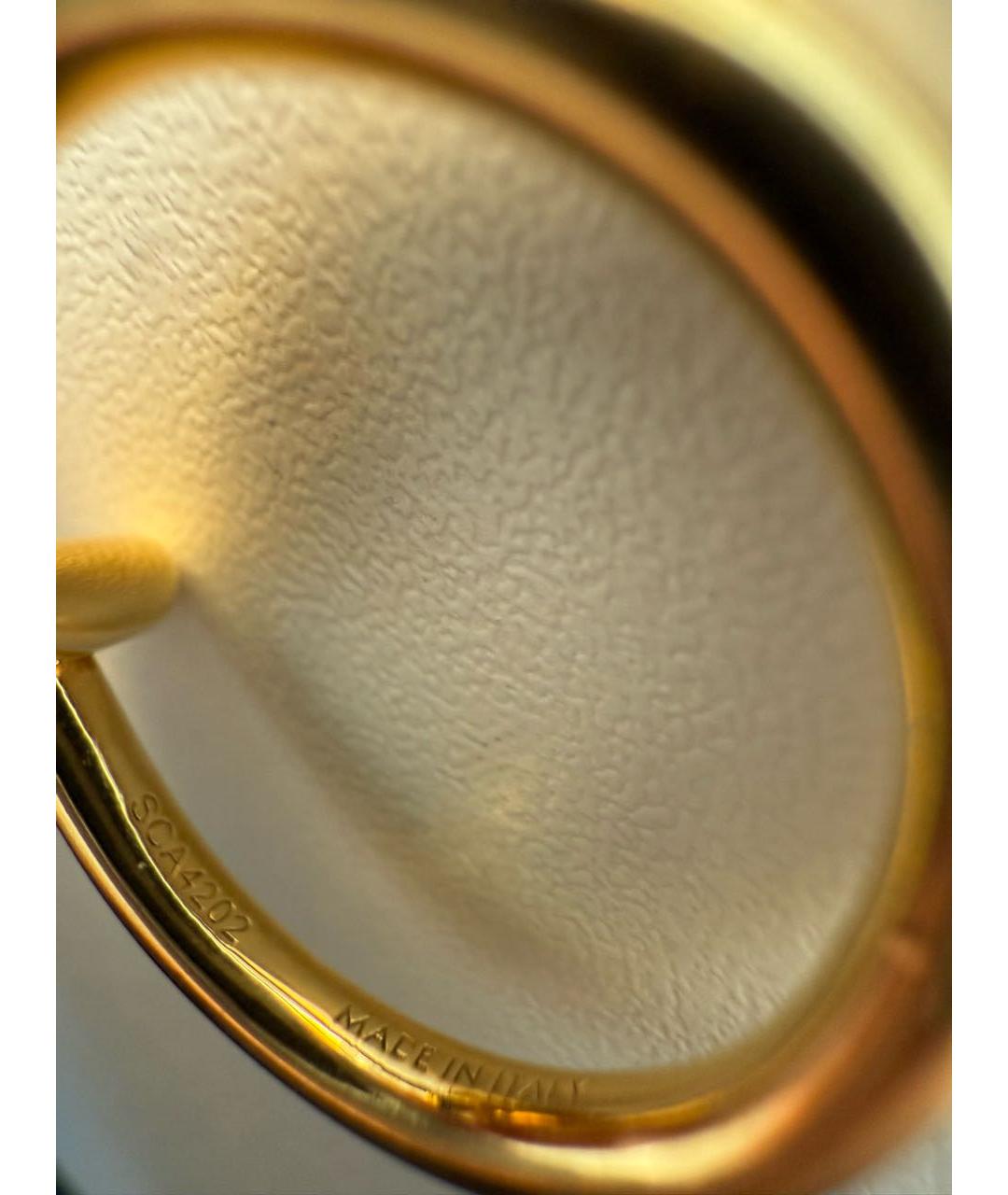 CELINE Золотое металлическое кольцо, фото 2