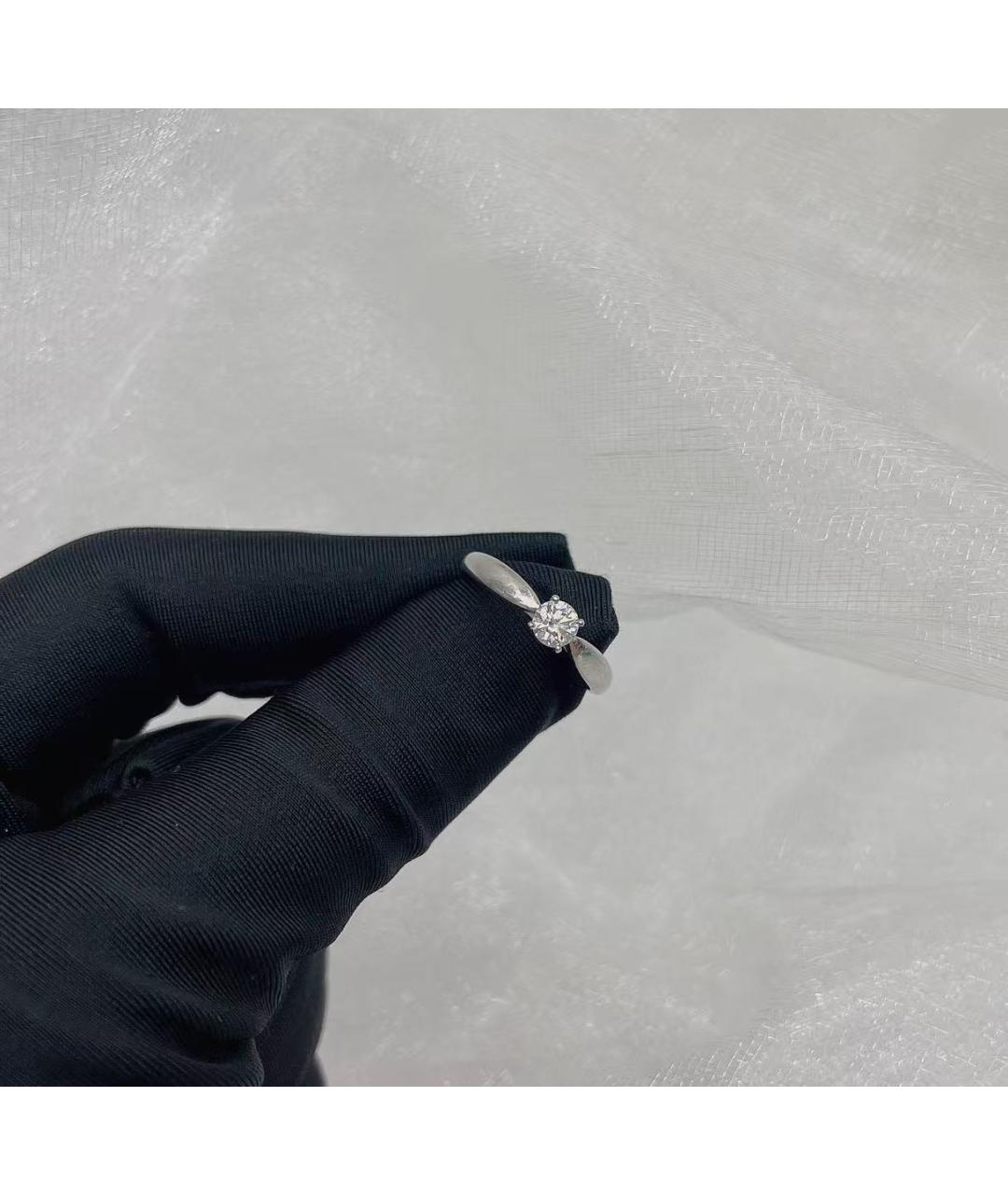 TIFFANY&CO Серебряное кольцо из белого золота, фото 2