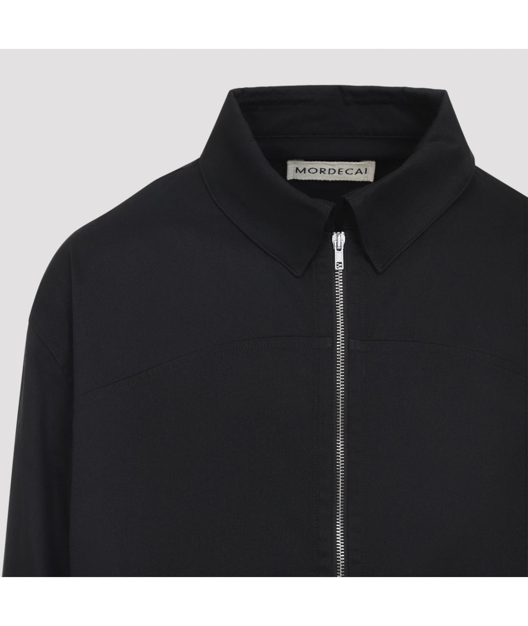 MORDECAI Черная полиэстеровая куртка, фото 3