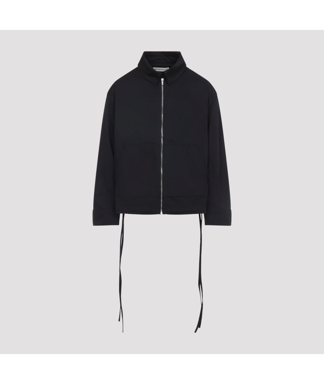 MORDECAI Черная полиэстеровая куртка, фото 2