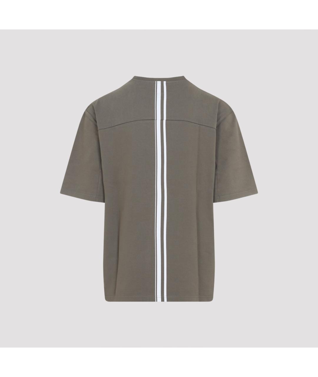 MORDECAI Серая хлопковая футболка, фото 3