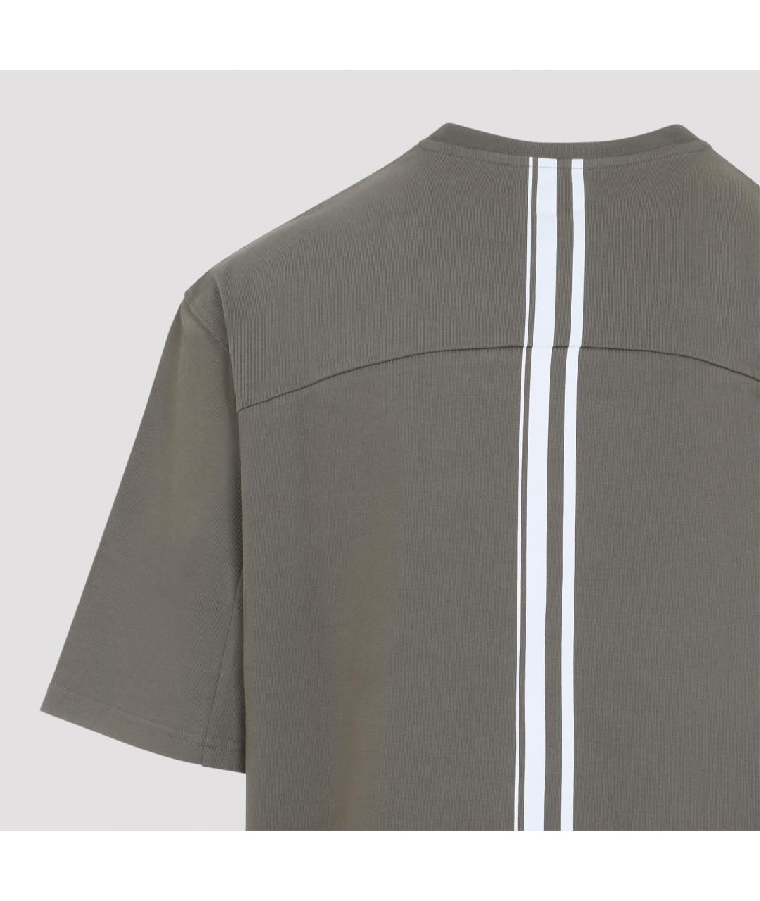 MORDECAI Серая хлопковая футболка, фото 4