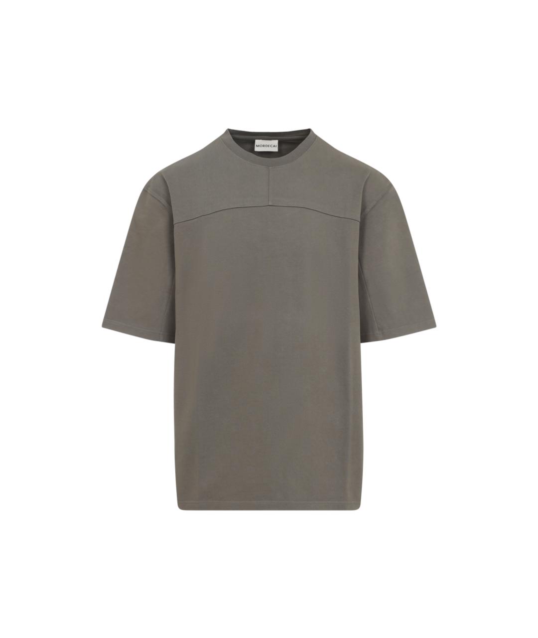 MORDECAI Серая хлопковая футболка, фото 1
