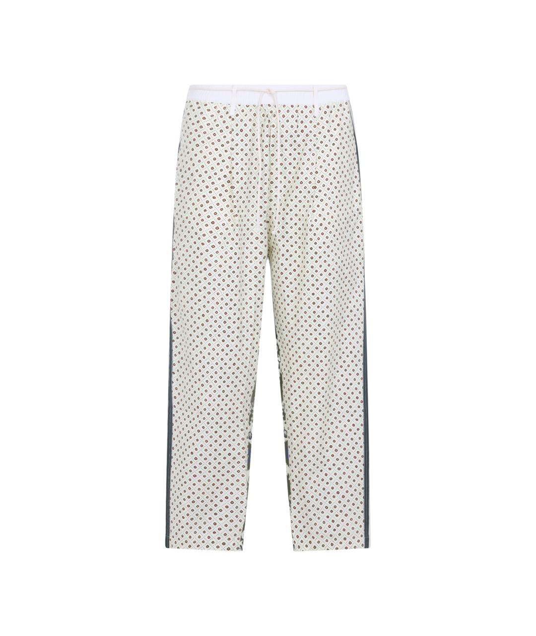 MORDECAI Синие хлопковые повседневные брюки, фото 1