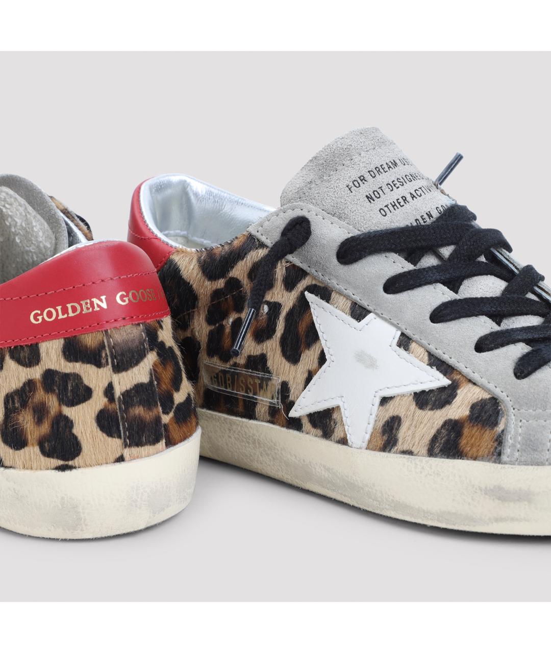 GOLDEN GOOSE DELUXE BRAND Мульти кожаные кеды, фото 5
