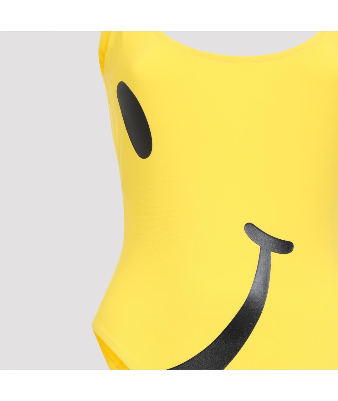 MOSCHINO Желтый полиамидовый купальник, фото 3
