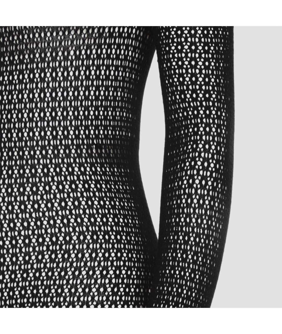 WOLFORD Черный полиамидовый комбинезон, фото 4