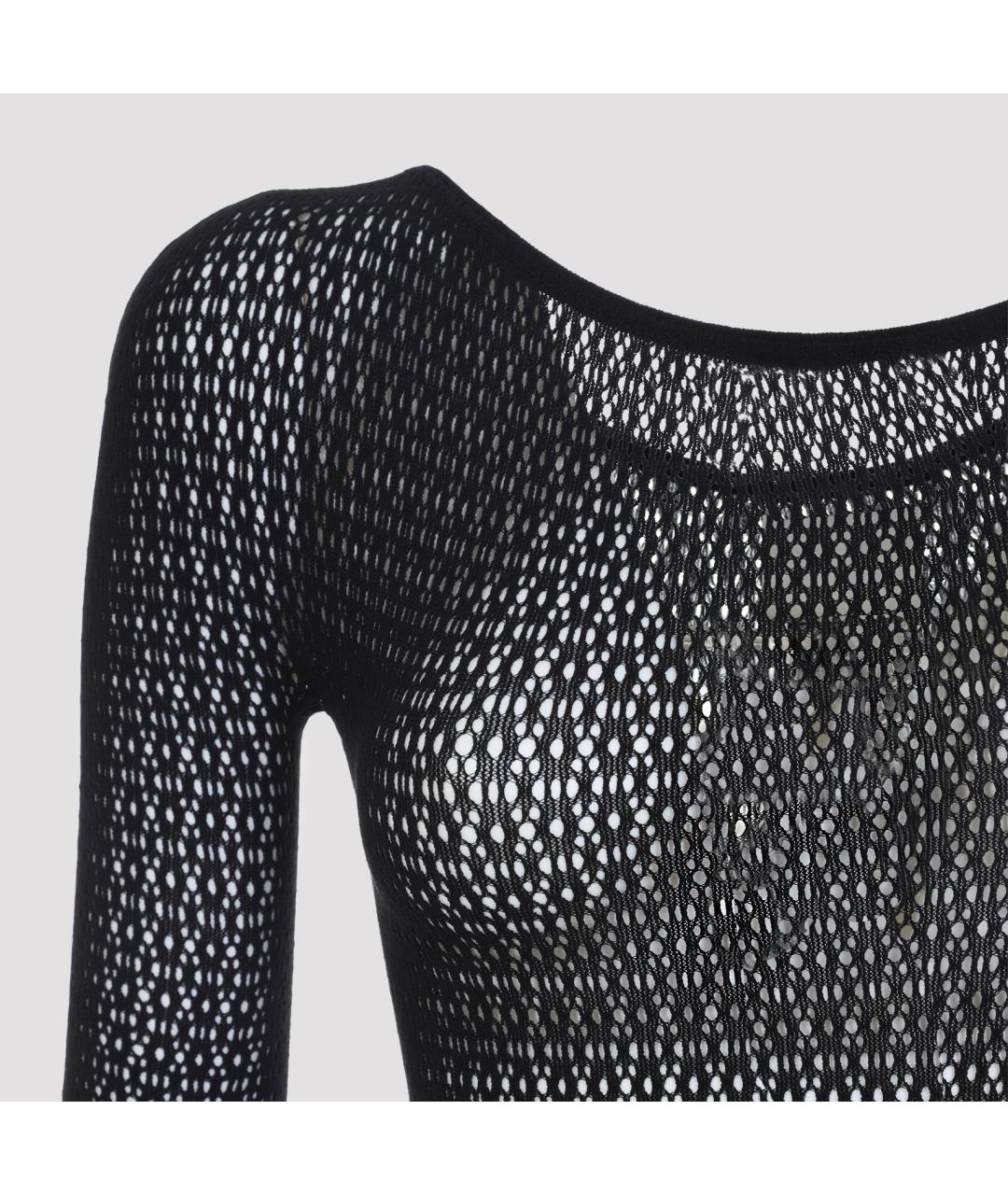 WOLFORD Черный полиамидовый комбинезон, фото 3