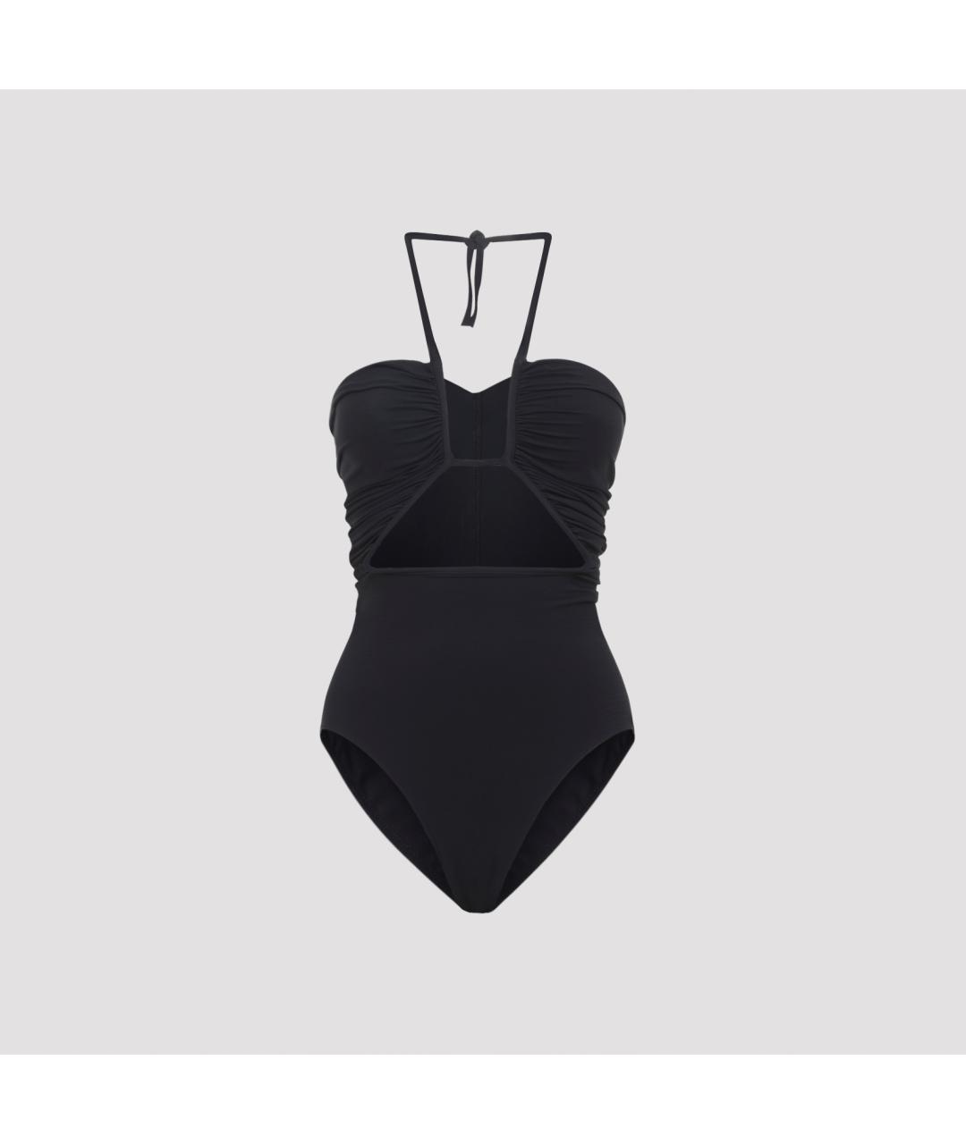 RICK OWENS Черный полиамидовый купальник, фото 2