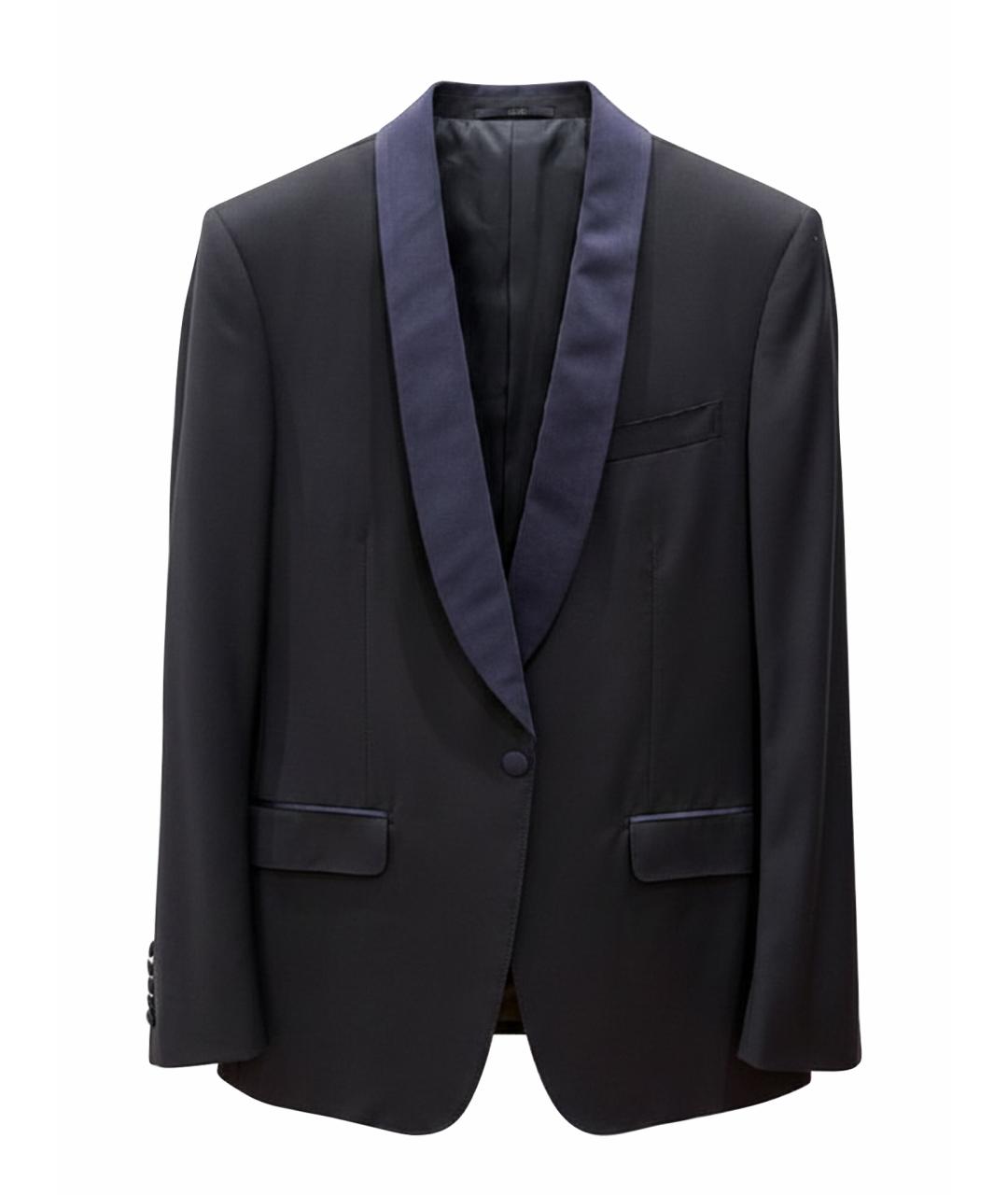 GUCCI Темно-синий вечерний костюм, фото 1