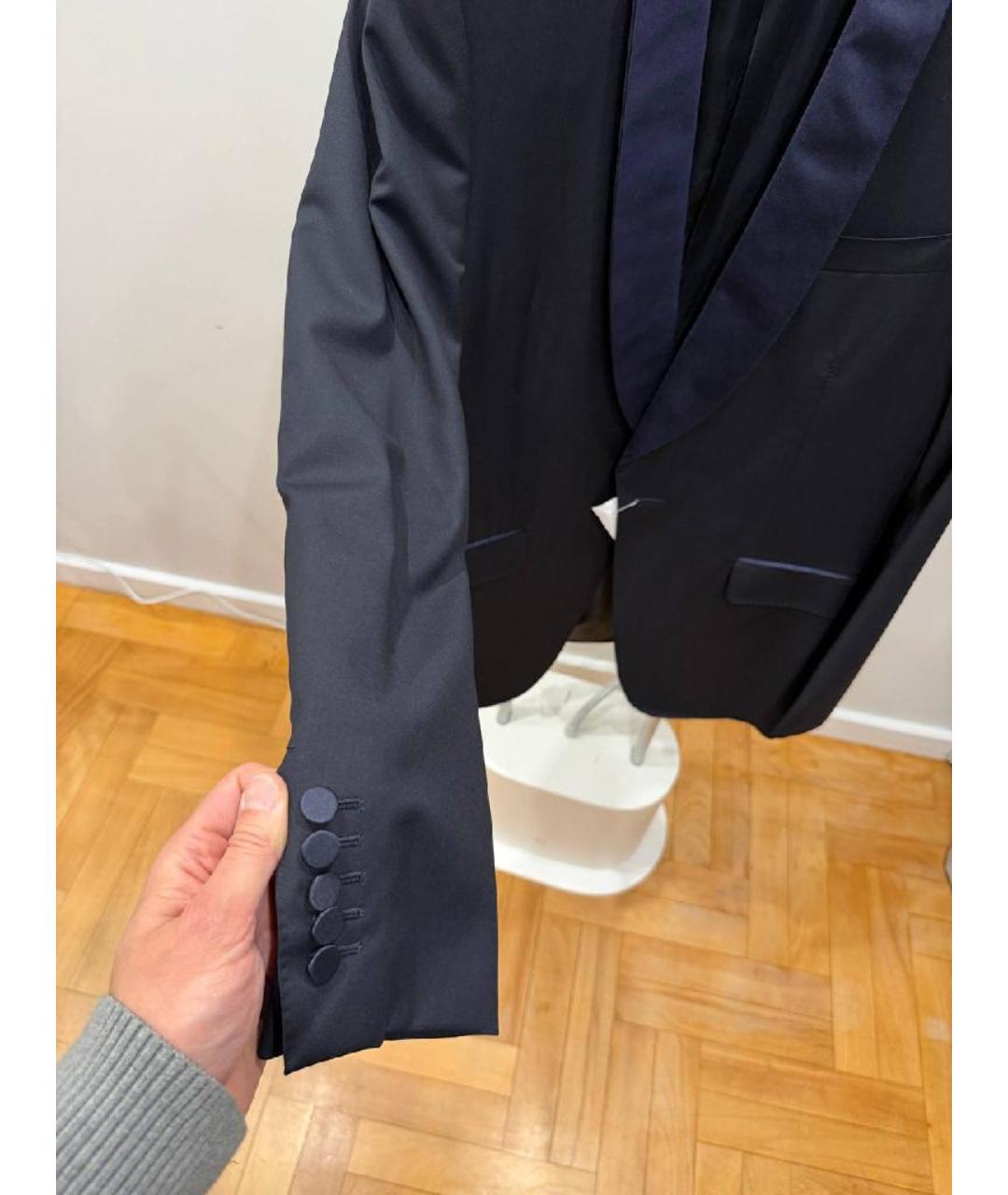 GUCCI Темно-синий вечерний костюм, фото 6