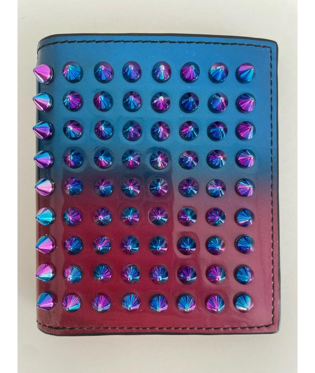 CHRISTIAN LOUBOUTIN Мульти кошелек из лакированной кожи, фото 9