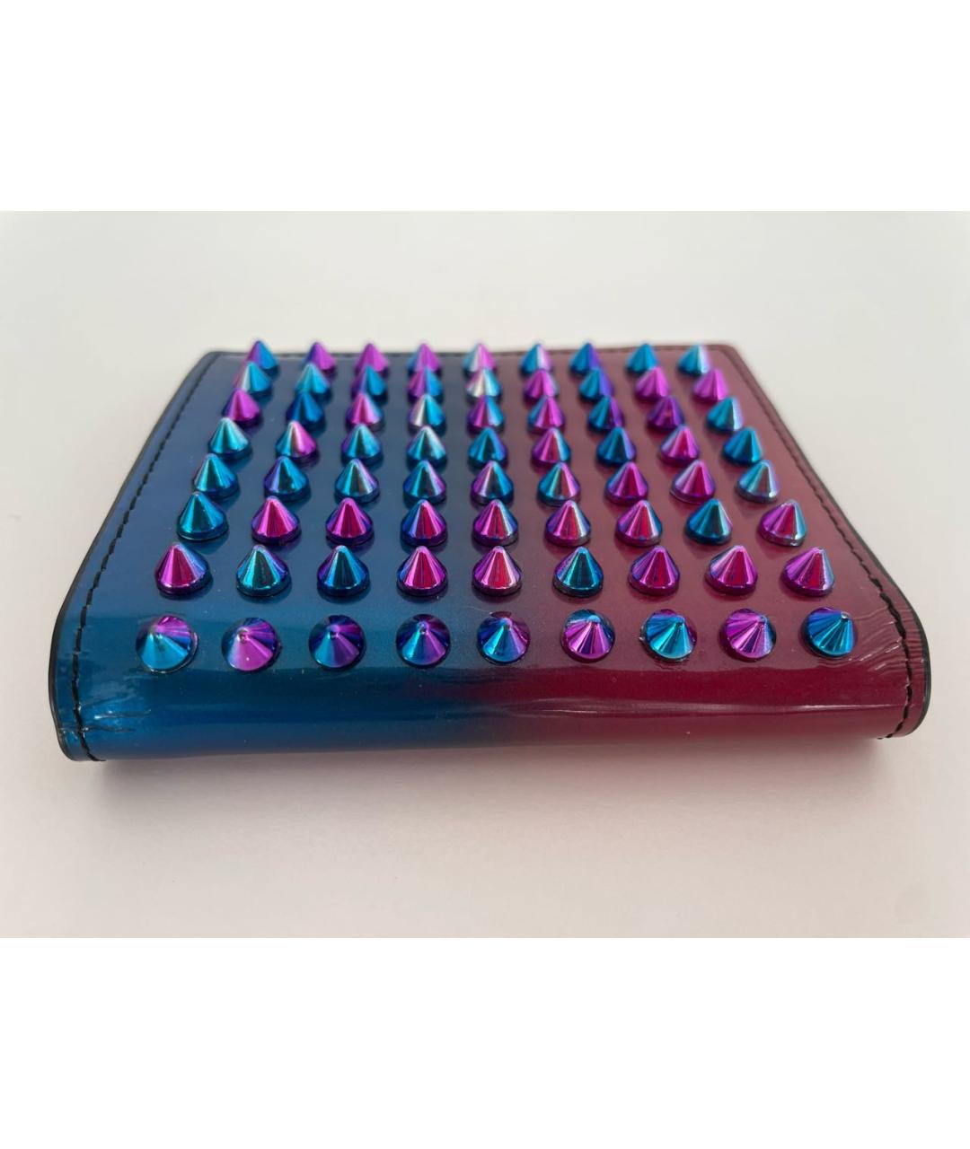 CHRISTIAN LOUBOUTIN Мульти кошелек из лакированной кожи, фото 5